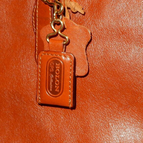 leather tote - Picture 4 of 5